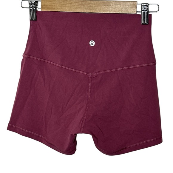 LULULEMON ALIGN High Rise SHORTS 4" Women's Size 6 Atheisure Workout Gym - Picture 2 of 8